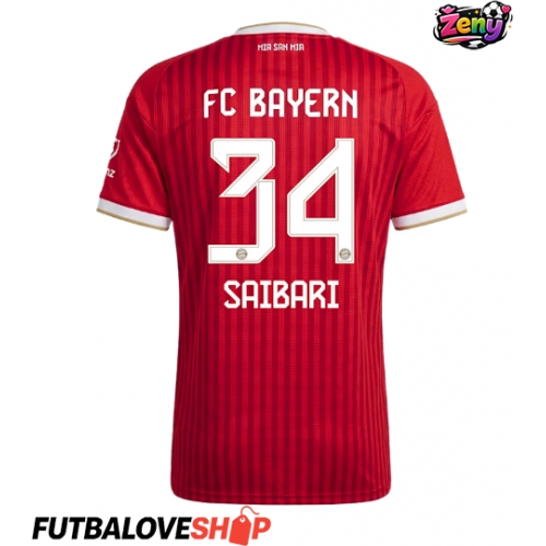 Dres Bayern Munich Ismael Saibari #34 Domáci pre Ženy 2026-27 Krátky Rukáv
